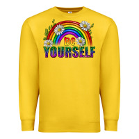 Lemon Be Yourself Pride Lgbtq Premium Sweatshirt - BundleAndBundleShop