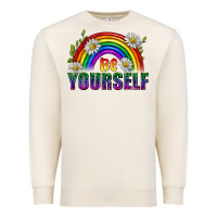 Sandshell Be Yourself Pride Lgbtq Premium Sweatshirt - BundleAndBundleShop