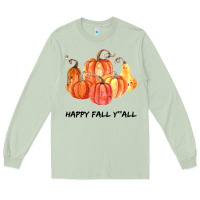 Matcha Happy Fall Y all Long Sleeve Tee - Bettercallsaul
