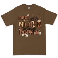 Cacao made with melanin always poppin Premium Tee - MaliasSmallBusiness