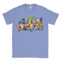 Colony Blue autism gnomes Classic Tee - LillyAllenDesigns