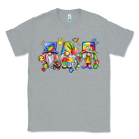 Heather Grey autism gnomes Classic Tee - LillyAllenDesigns