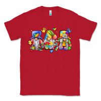 Red autism gnomes Classic Tee - LillyAllenDesigns
