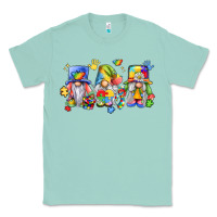 Seafoam autism gnomes Classic Tee - LillyAllenDesigns