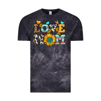 Cloud Black love mom Vintage Tee - LillyAllenDesigns