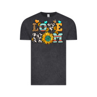 Vintage Black love mom Vintage Tee - LillyAllenDesigns
