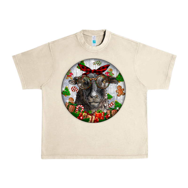 Christmas Dorper Sheep Urban Heavy Tee by LillyAllenDesigns | Teevron