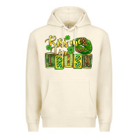 Sandshell St. Patrick's Kiss me i am irish Premium Hoodie - OliviaCreatesArt