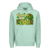 Seafoam St. Patrick's Kiss me i am irish Premium Hoodie - OliviaCreatesArt