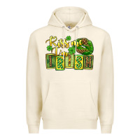 Tofu St. Patrick's Kiss me i am irish Premium Hoodie - OliviaCreatesArt