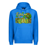True Royal St. Patrick's Kiss me i am irish Premium Hoodie - OliviaCreatesArt