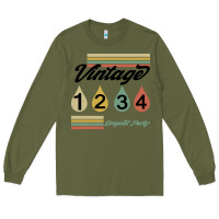 Army Green Born In 1976 Long Sleeve Tee - Bettercallsaul