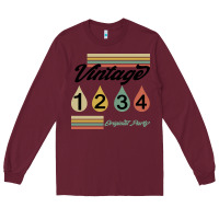 Burgundy Born In 1976 Long Sleeve Tee - Bettercallsaul