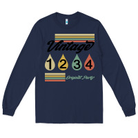 Navy Born In 1976 Long Sleeve Tee - Bettercallsaul