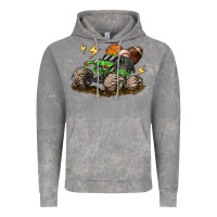 Cloud Rock monster truck sports Vintage Hoodie - LillyAllenDesigns