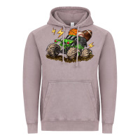 Vintage Zinc monster truck sports Vintage Hoodie - LillyAllenDesigns