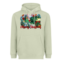 Matcha merry christmas santa polar express Heavyweight Hoodie - FaDigitalArtStudio