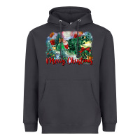 Smoke merry christmas santa polar express Heavyweight Hoodie - FaDigitalArtStudio
