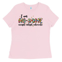 Bubblegum Pink i am au some Ladies Tee - MaliasSmallBusiness