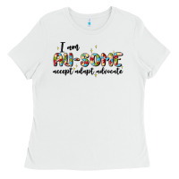 White i am au some Ladies Tee - MaliasSmallBusiness