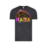 Vintage Black football mama Vintage Tee - LillyAllenDesigns