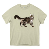Maine Coon Cat Heavy Core Tee | Teevron