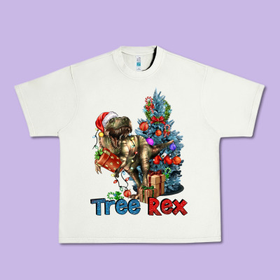 Tree Rex T-rex Urban Heavy Tee Designed By Lillyallendesigns