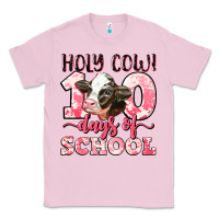 Bubblegum Pink holy cow 100 days of school Classic Tee - LillyAllenDesigns