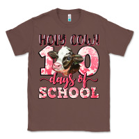 Chestnut holy cow 100 days of school Classic Tee - LillyAllenDesigns