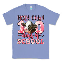 Colony Blue holy cow 100 days of school Classic Tee - LillyAllenDesigns