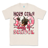 Natural holy cow 100 days of school Classic Tee - LillyAllenDesigns
