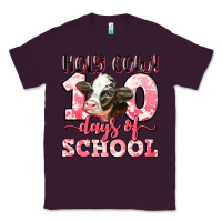 Plum holy cow 100 days of school Classic Tee - LillyAllenDesigns