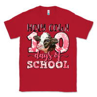 Red holy cow 100 days of school Classic Tee - LillyAllenDesigns
