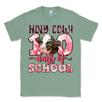 Sage holy cow 100 days of school Classic Tee - LillyAllenDesigns