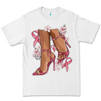 White cancer high heels Premium Tee - MaliasSmallBusiness
