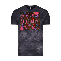 Cloud Black cheer mom party Vintage Tee - LillyAllenDesigns