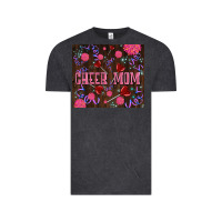 Vintage Black cheer mom party Vintage Tee - LillyAllenDesigns
