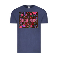 Vintage Denim cheer mom party Vintage Tee - LillyAllenDesigns