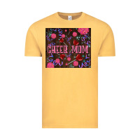 Vintage Mustard cheer mom party Vintage Tee - LillyAllenDesigns