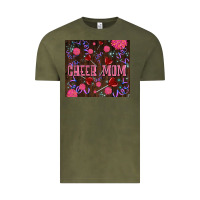 Vintage Olive cheer mom party Vintage Tee - LillyAllenDesigns