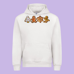 Christmas Cookies Urban Hoodie Designed By Lillyallendesigns