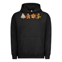Pigment Black christmas cookies Urban Hoodie - LillyAllenDesigns