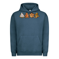 Pigment Midnight Navy christmas cookies Urban Hoodie - LillyAllenDesigns