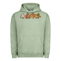 Pigment Oil Green christmas cookies Urban Hoodie - LillyAllenDesigns