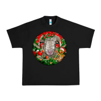 Black christmas rambouillet sheep Urban Heavy Tee - LillyAllenDesigns