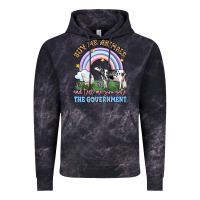 Cloud Black buy me animals and tell me you hate the government Vintage Hoodie - LillyAllenDesigns