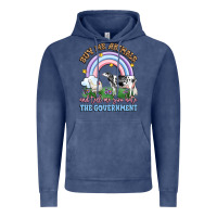 Vintage Denim buy me animals and tell me you hate the government Vintage Hoodie - LillyAllenDesigns