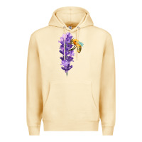 Pina Colada honey bee with lavender fa element Premium Hoodie - FaDigitalArtStudio