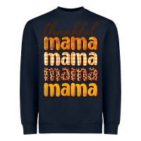 Navy Thankful mama Heavyweight Sweatshirt - NancyCooperArtShop