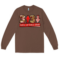 Chestnut three up three down baseball Long Sleeve Tee - Jasminsmagicworld